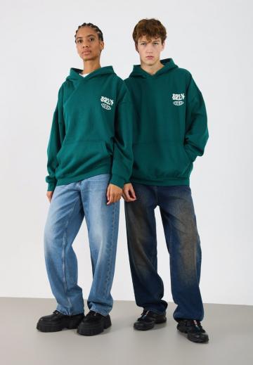 Пуловер с капюшоном