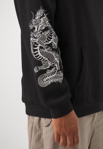 Пуловер с капюшоном