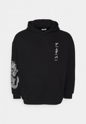 Пуловер с капюшоном