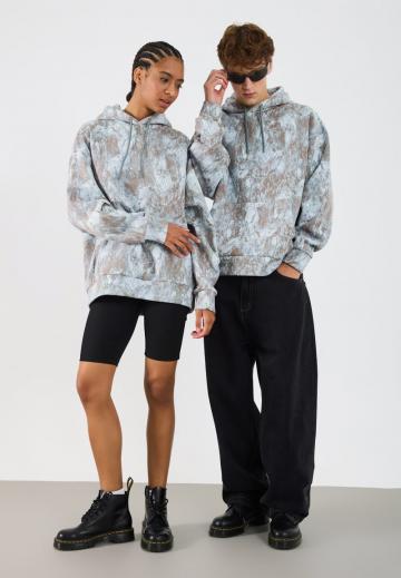 Пуловер с капюшоном