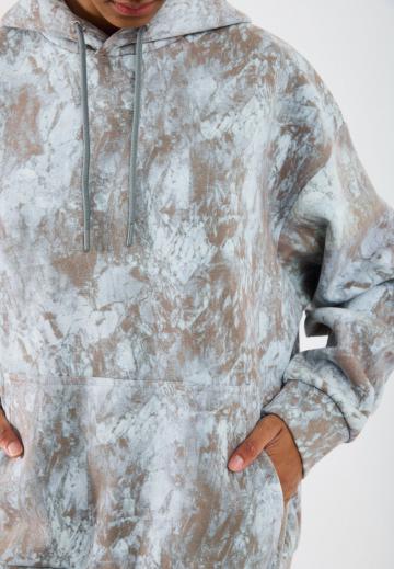 Пуловер с капюшоном