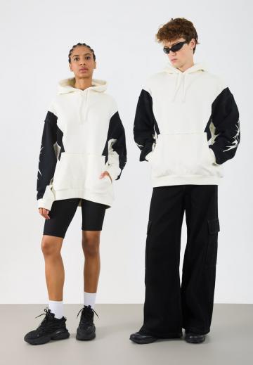 Пуловер с капюшоном