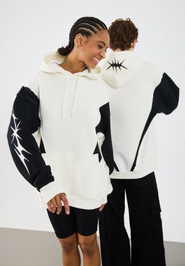 Пуловер с капюшоном