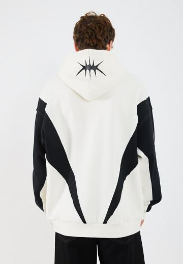 Пуловер с капюшоном