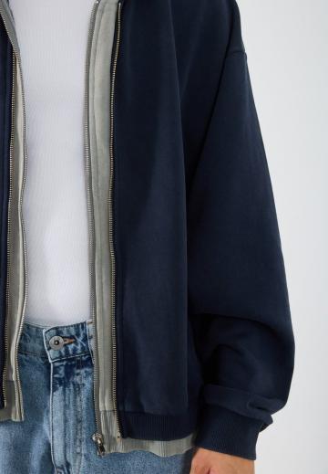 Пуловер с капюшоном