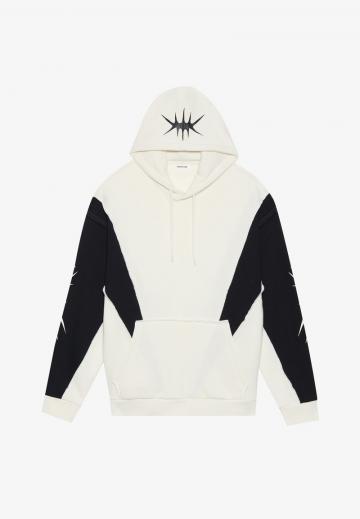 Пуловер с капюшоном