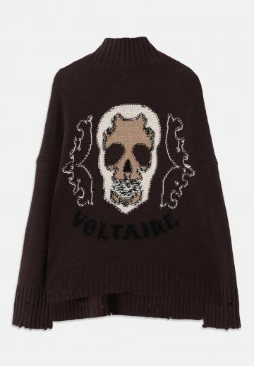 Длинный пуловер