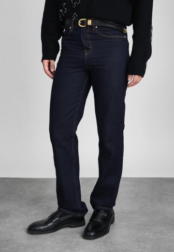 Прямые джинсы