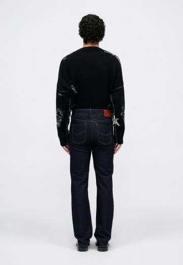 Прямые джинсы