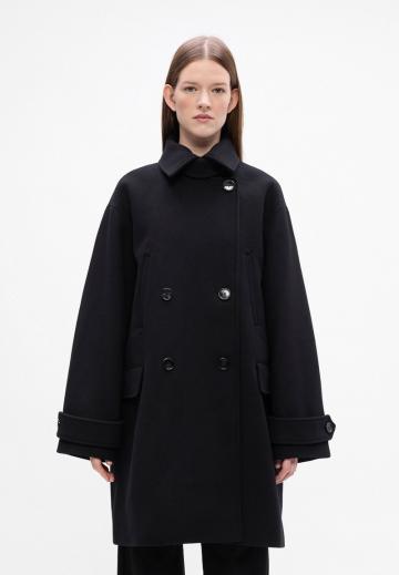 Шерстяное пальто