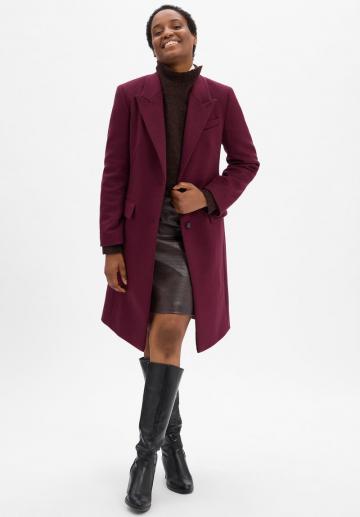 Шерстяное пальто