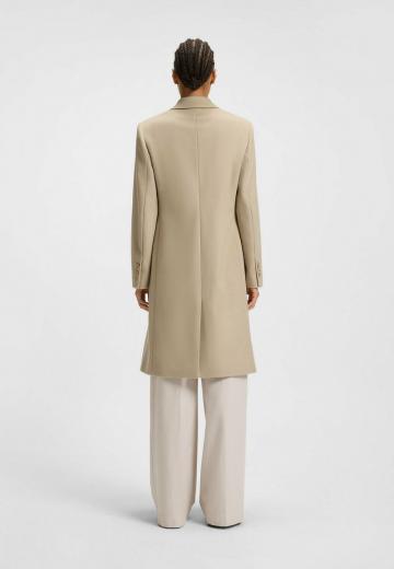 Шерстяное пальто