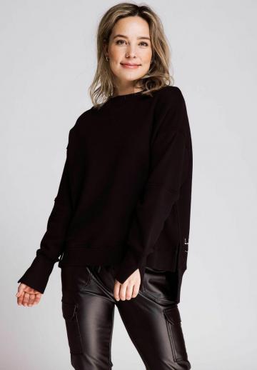 Длинный пуловер