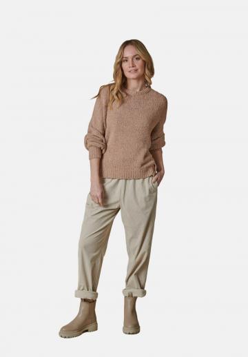 Пуловер с рукавом три четверти