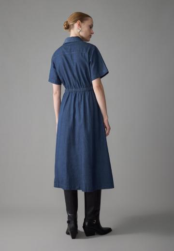 Джинсовое платье