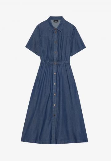 Джинсовое платье