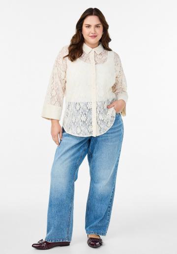 Длинная блузка