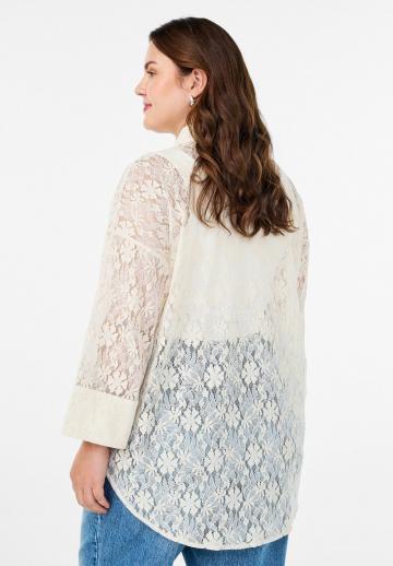 Длинная блузка