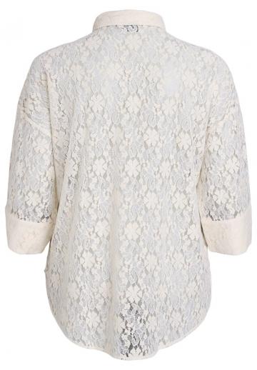 Длинная блузка