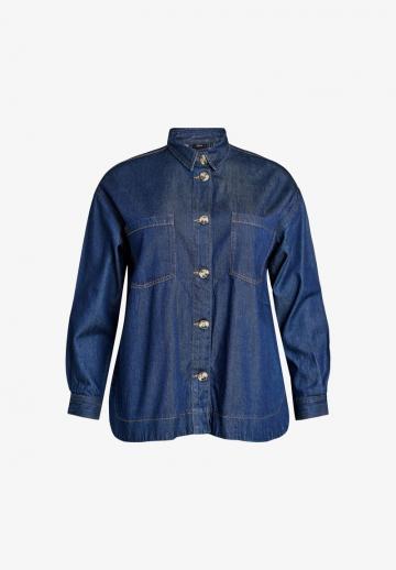 Джинсовая жилетка