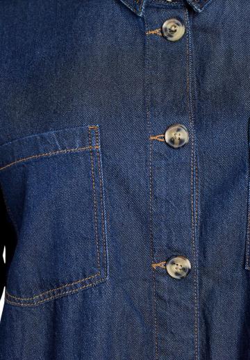 Джинсовая жилетка