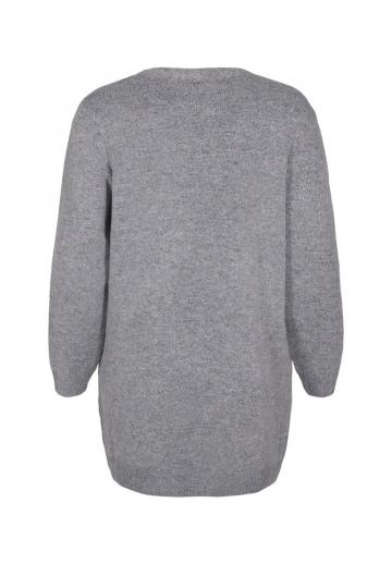 Длинный жилет