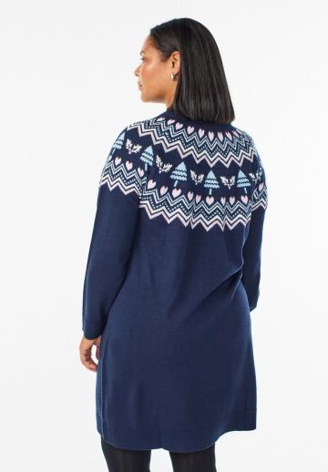 Вязаное платье