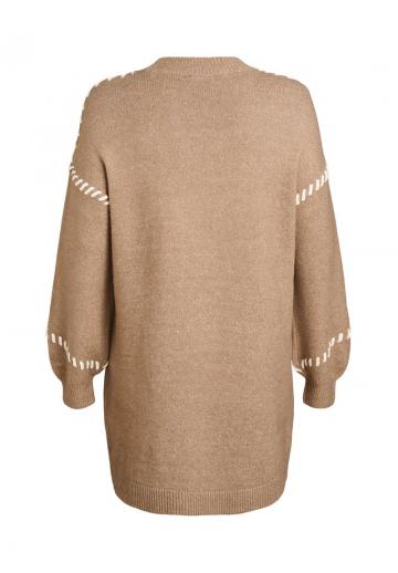 Вязаное платье