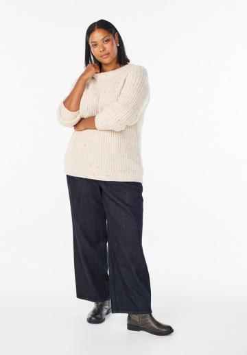 Длинный пуловер