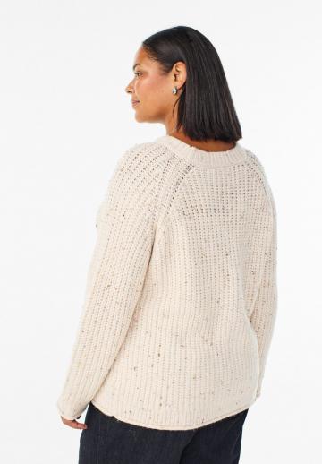 Длинный пуловер