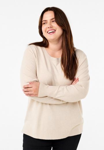 Длинный пуловер