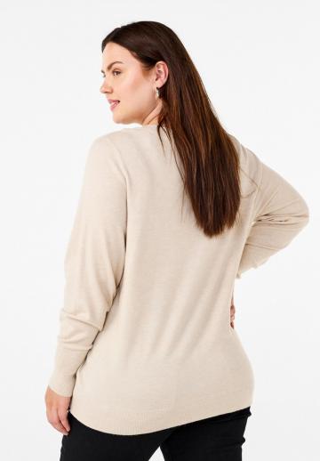 Длинный пуловер