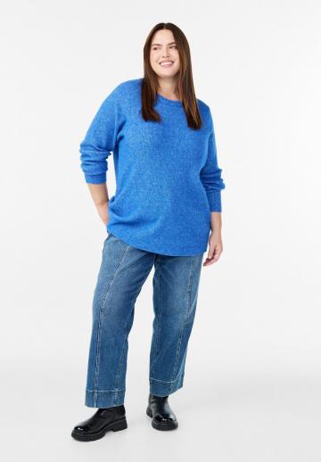 Длинный пуловер