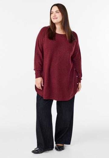 Длинный пуловер