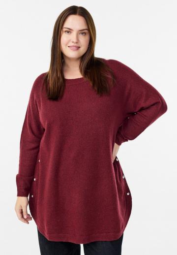 Длинный пуловер