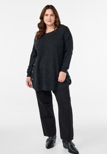 Длинный пуловер