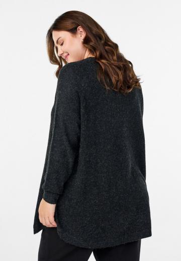 Длинный пуловер