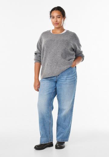 Длинный пуловер