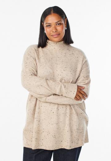 Длинный пуловер