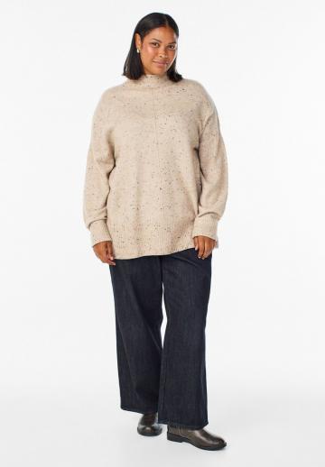 Длинный пуловер