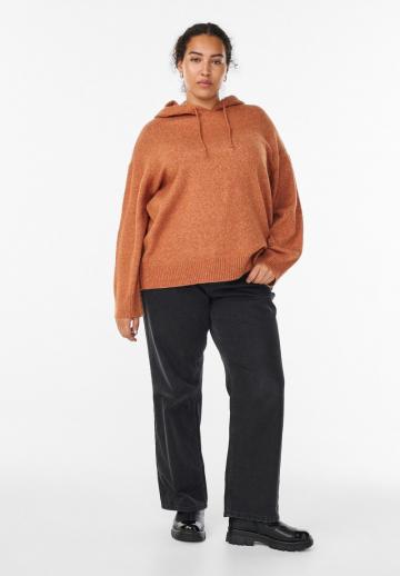 Пуловер с капюшоном