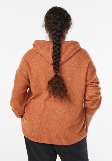 Пуловер с капюшоном