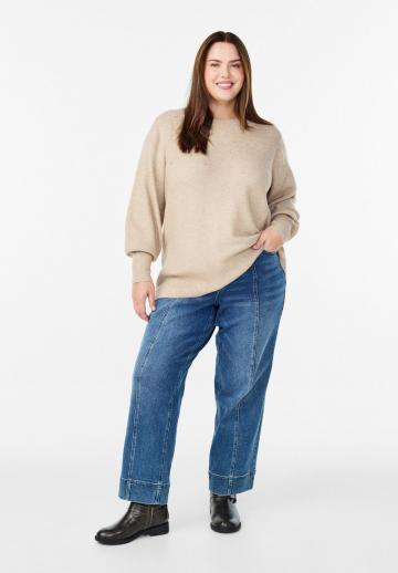 Длинный пуловер