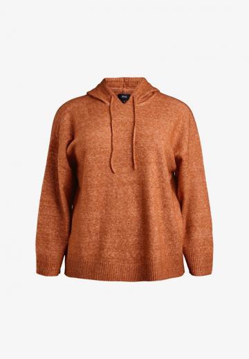 Пуловер с капюшоном