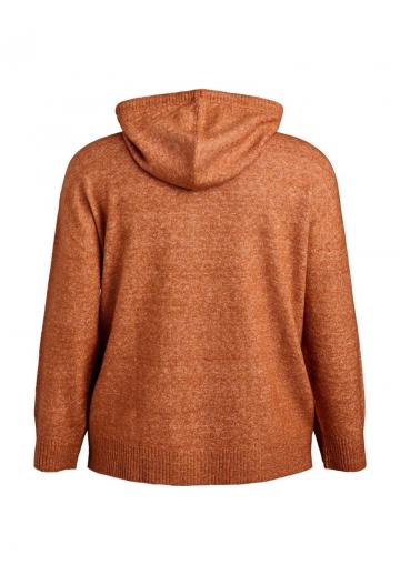 Пуловер с капюшоном