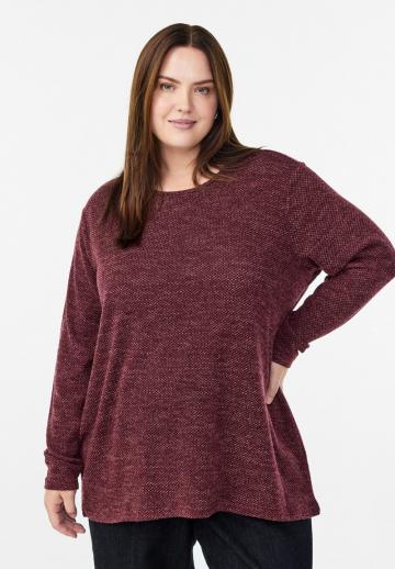 Длинный пуловер