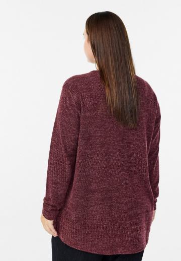 Длинный пуловер