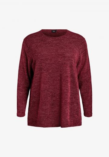 Длинный пуловер