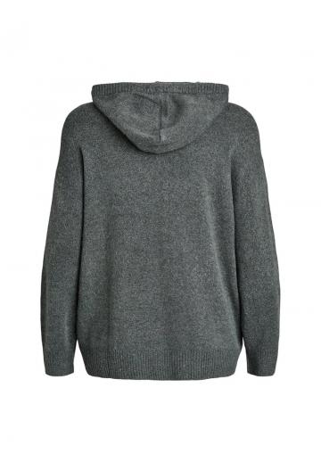 Пуловер с капюшоном