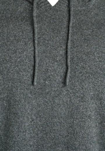 Пуловер с капюшоном